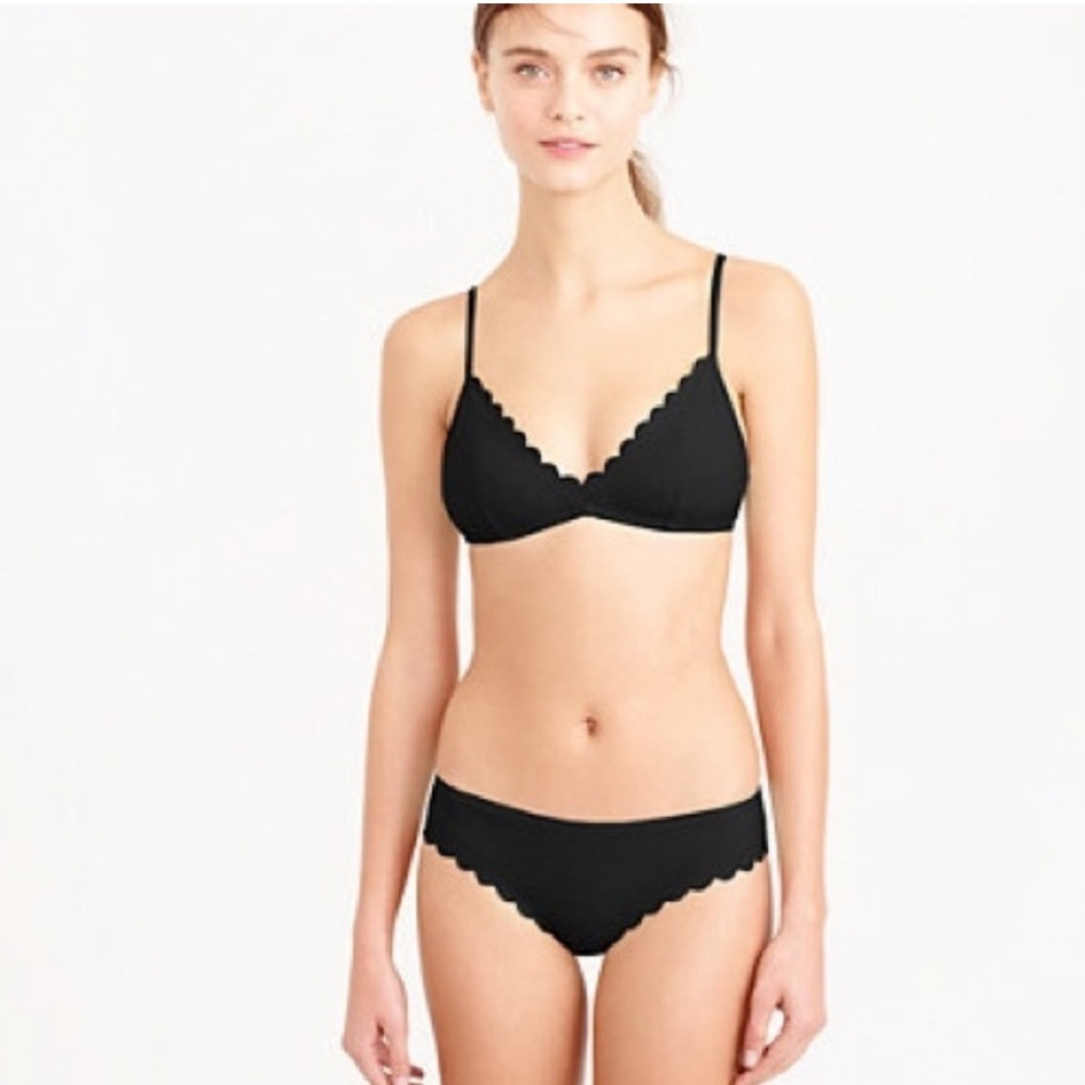 J. Crew Black Swimwear Bottom